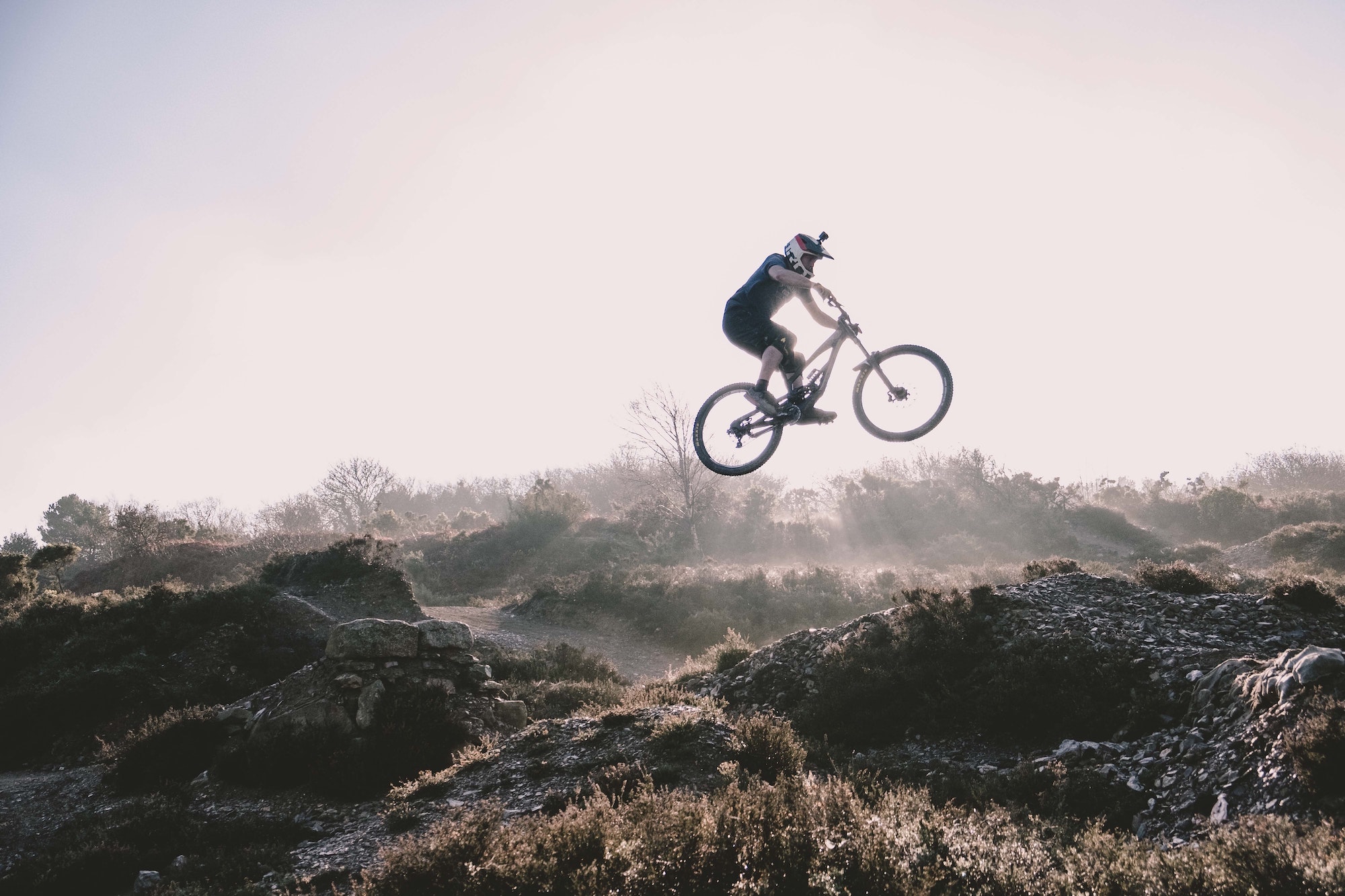 Cyclist on a tour
